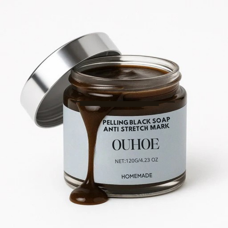 Peeling savon noir anti vergetures