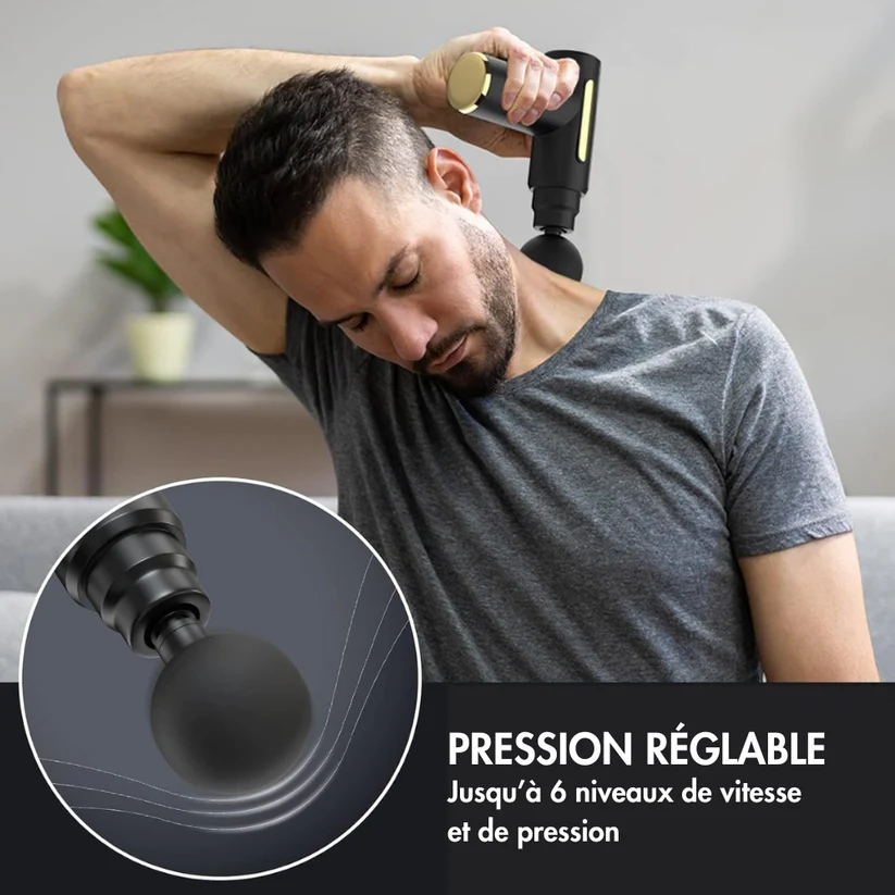 Pistolet de Massage 4 en 1
