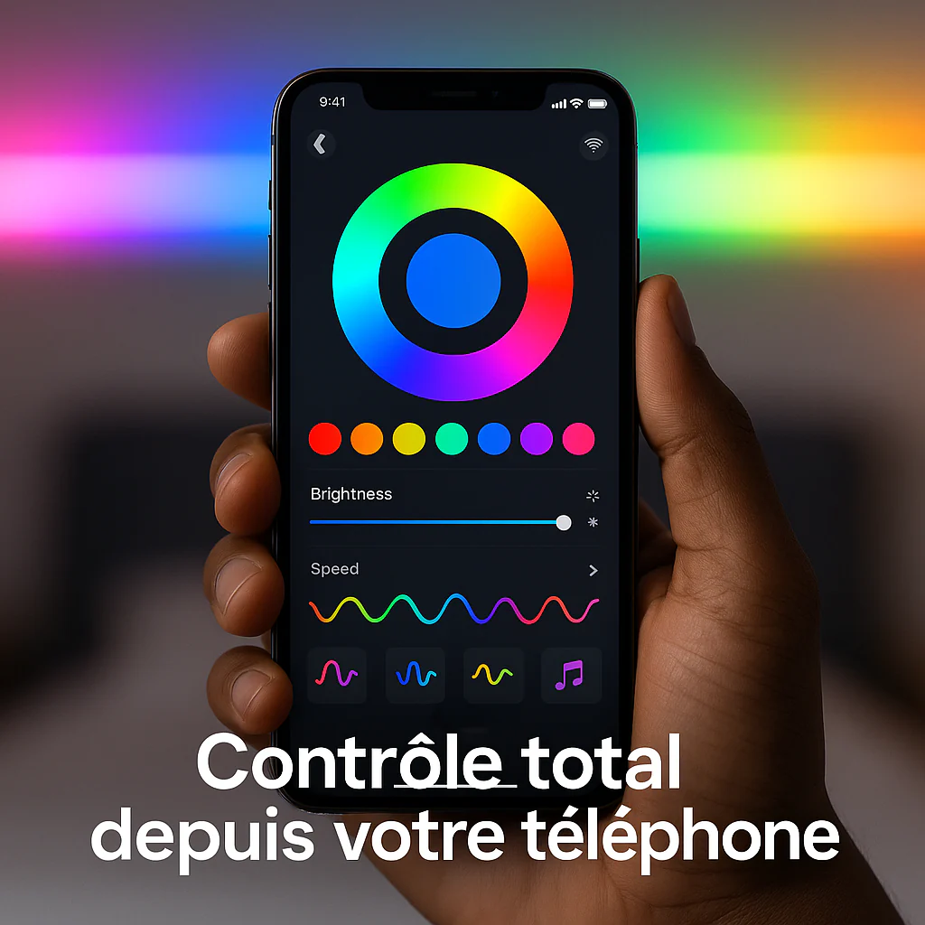 LED Néon Flexible - Multicolor & Bluetooth