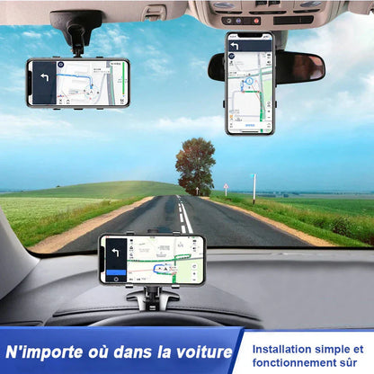 Support de Téléphone multifonctionnel pour Voiture
