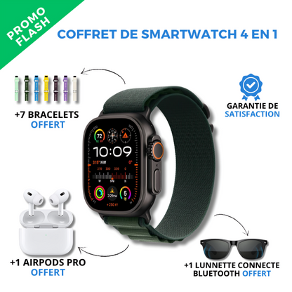 Coffret de Smart Watch 4 en 1