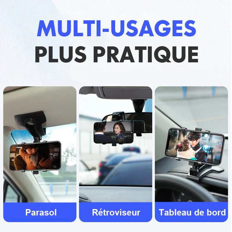 Support de Téléphone multifonctionnel pour Voiture