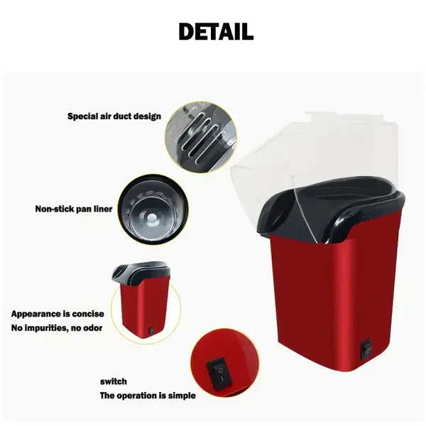 Machine à popcorn portable