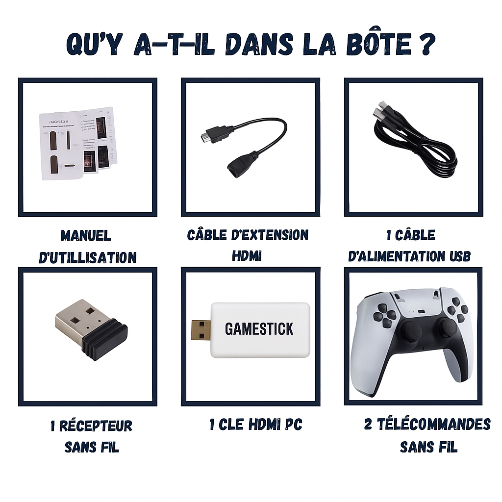 Console de Jeux Rétro PS5 (CI)