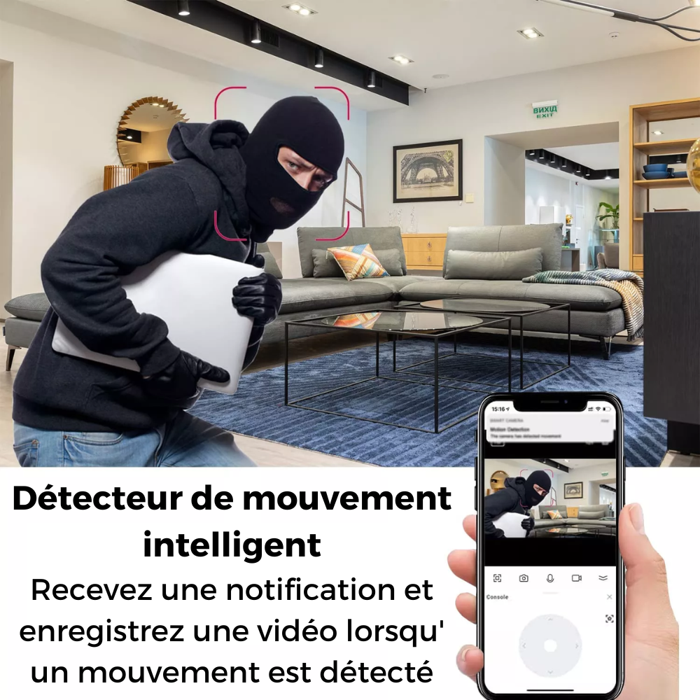 Mini Caméra de surveillance full HD sans fil connecté en WiFi