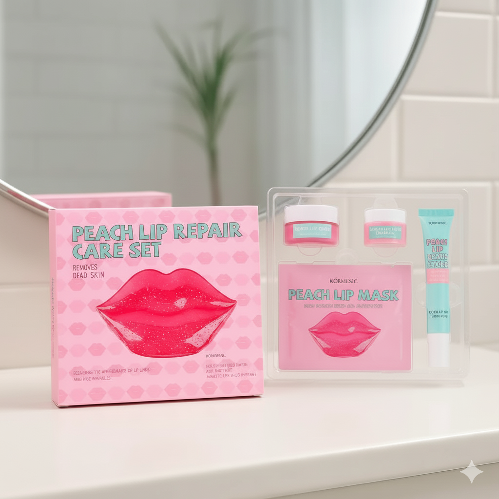 kit lèvre rose 4 en 1