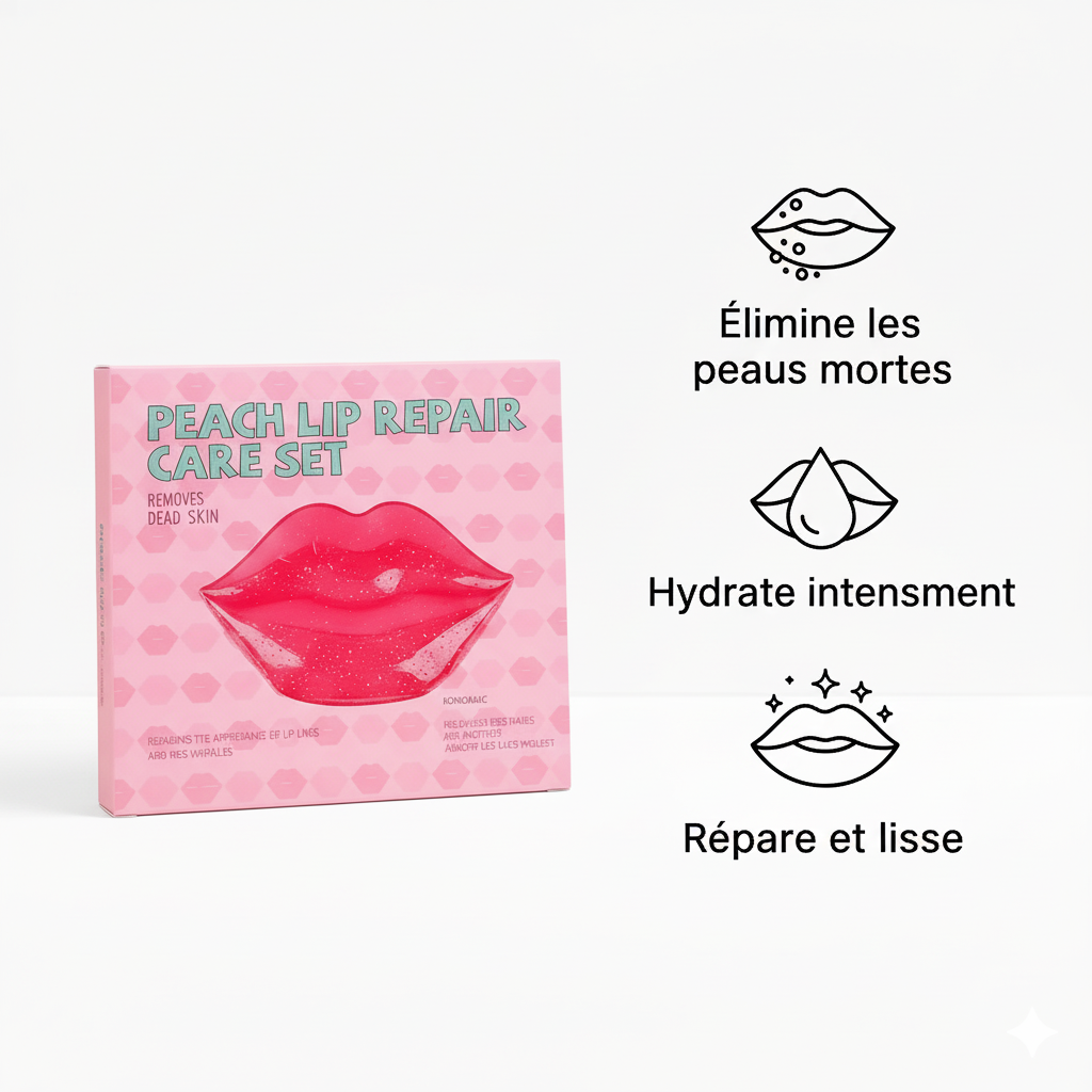 kit lèvre rose 4 en 1