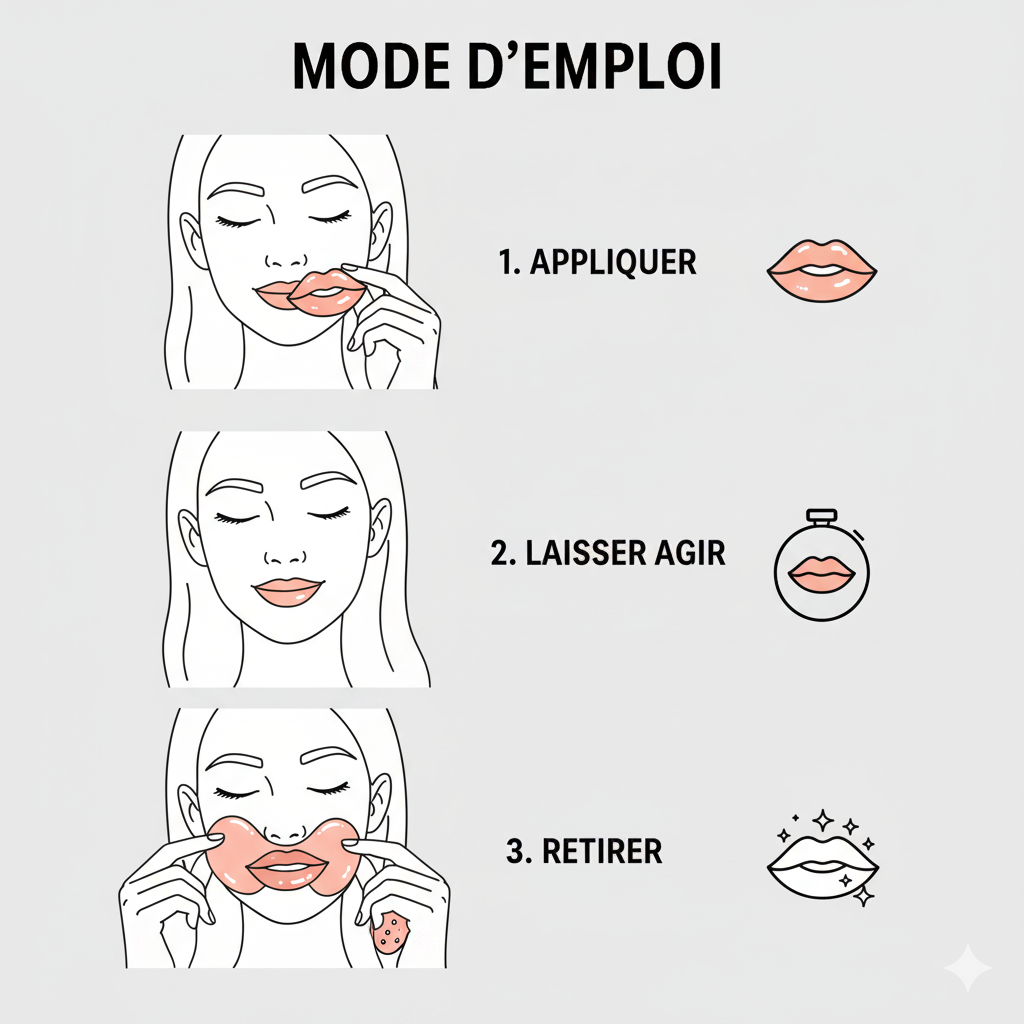 kit lèvre rose 4 en 1