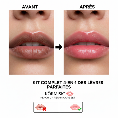 kit lèvre rose 4 en 1