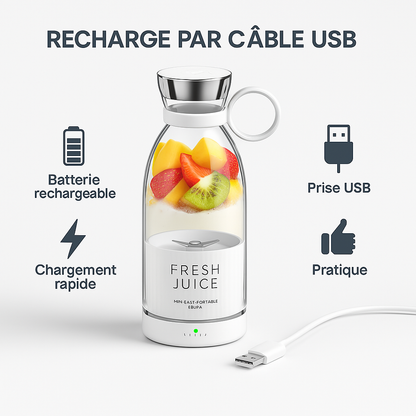 Mixeur Portatif - Jus de fruit & Smoothie