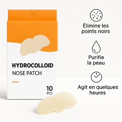 Patch Nez Anti Boutons & Points Noirs – 10 Patchs par Boites
