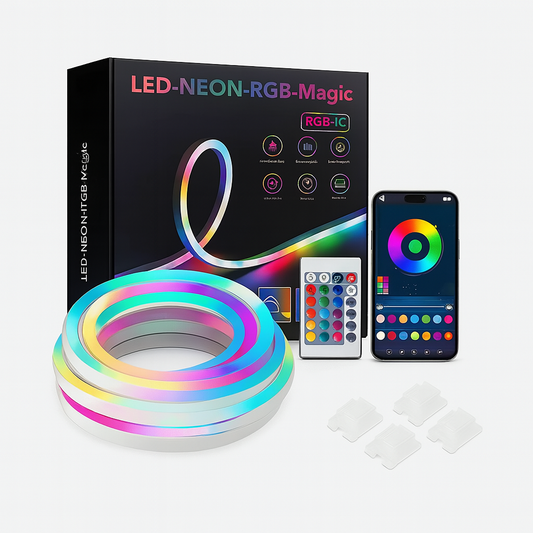 LED Néon Flexible - Multicolor & Bluetooth