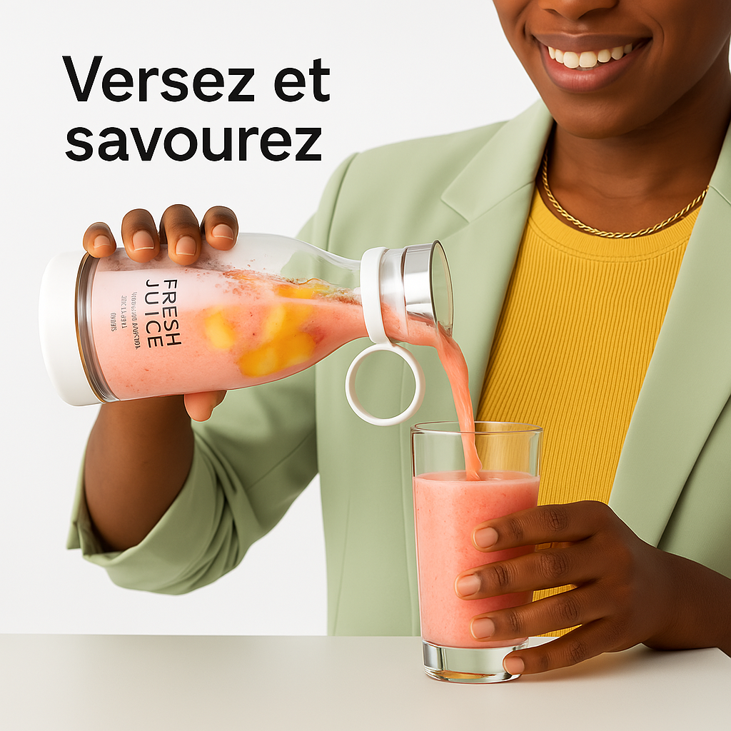Mixeur Portatif - Jus de fruit & Smoothie