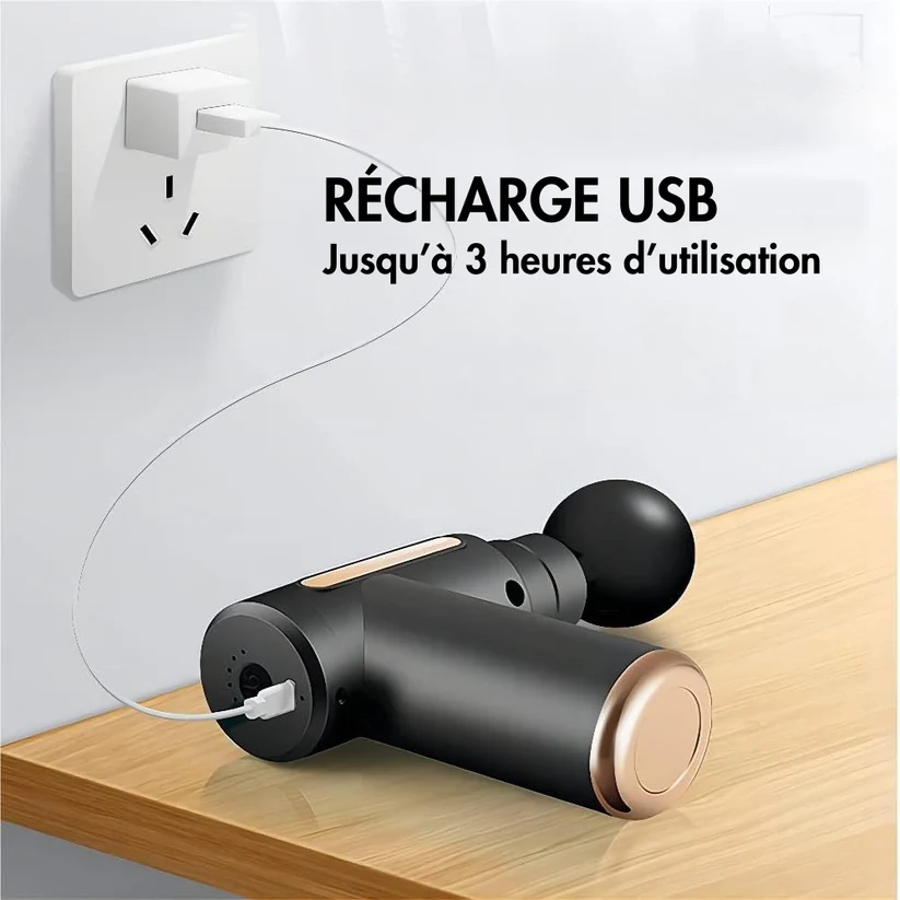 Pistolet de Massage 4 en 1