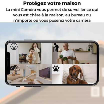 Mini Caméra de surveillance full HD sans fil connecté en WiFi