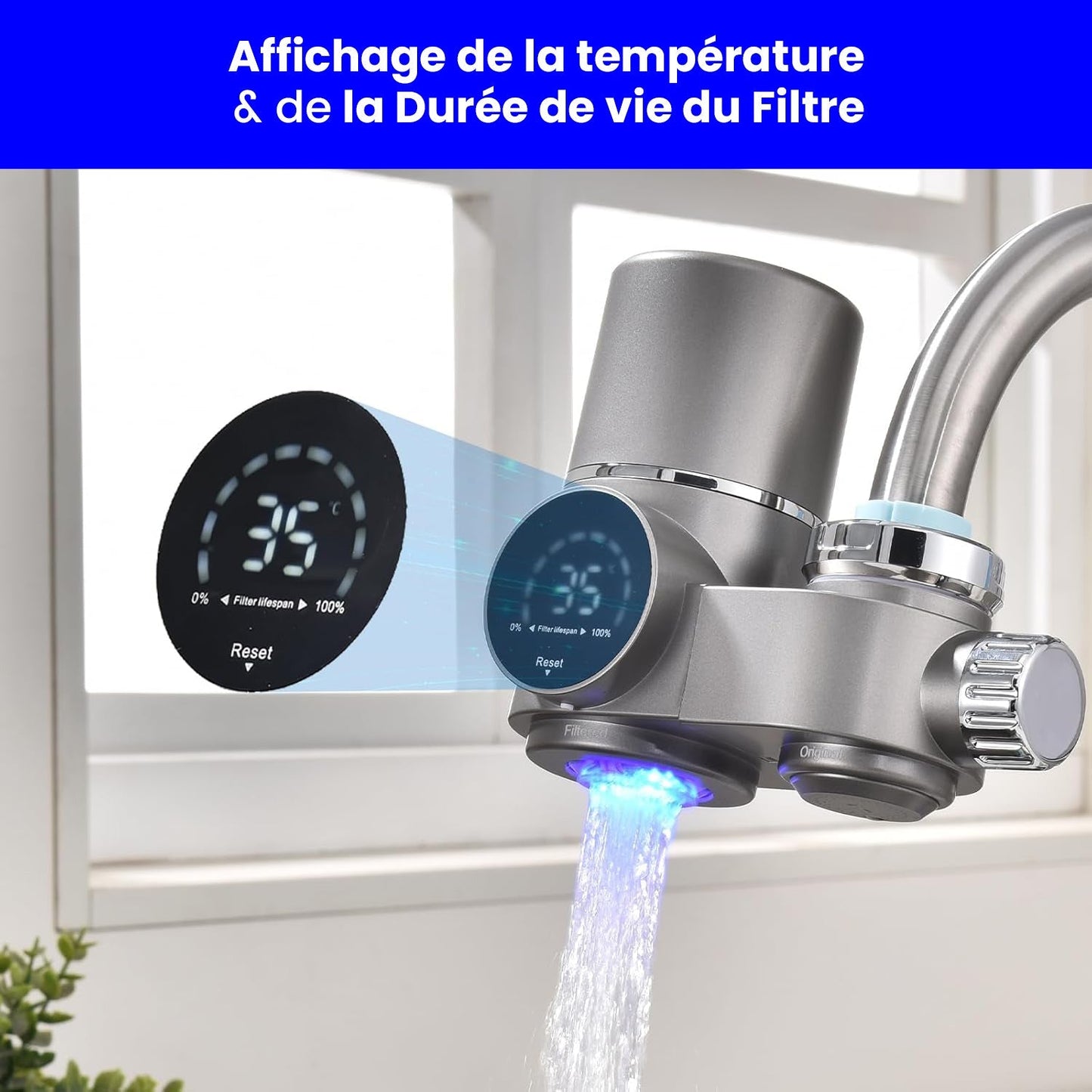 Purificateur d'eau de robinet intelligent