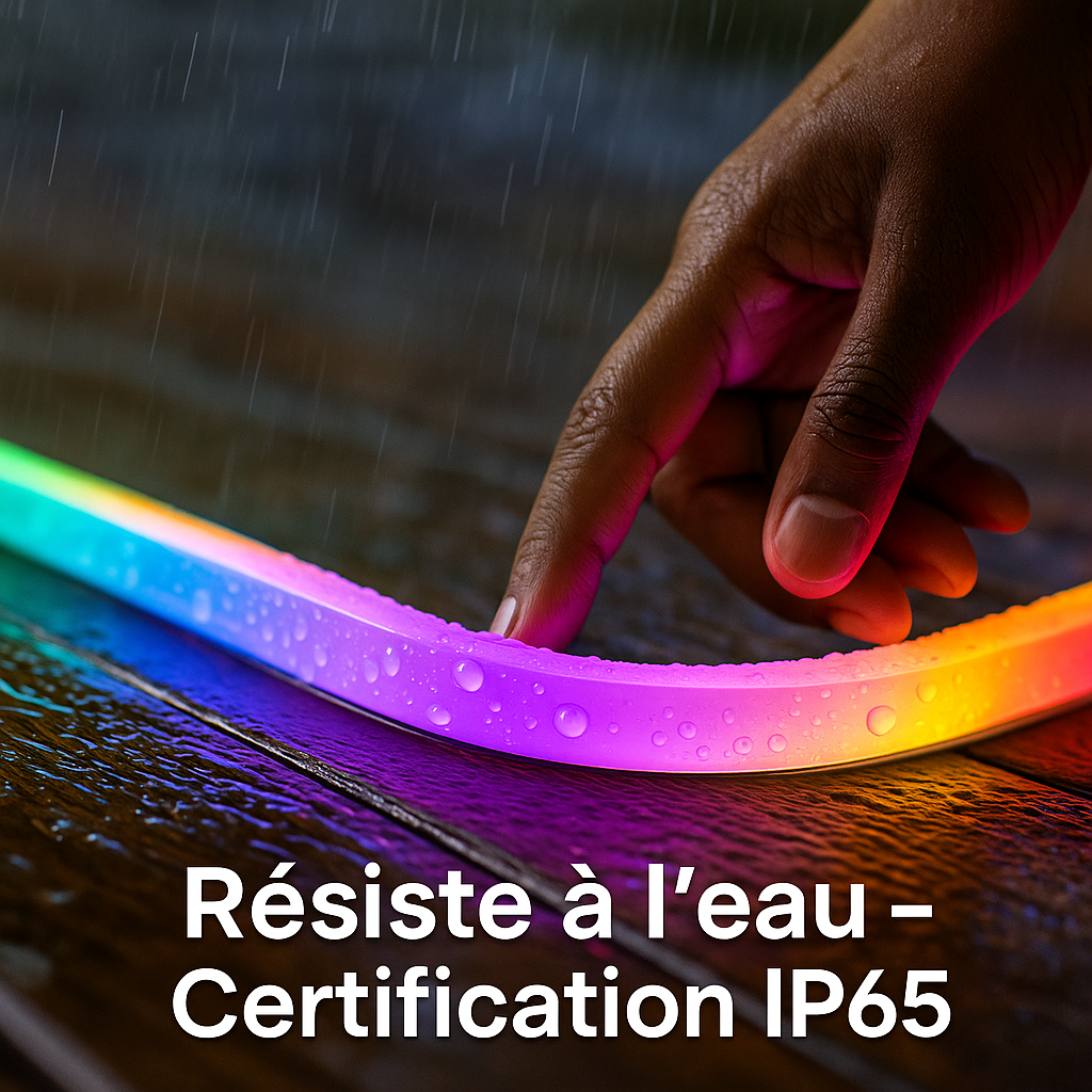 LED Néon Flexible - Multicolor & Bluetooth