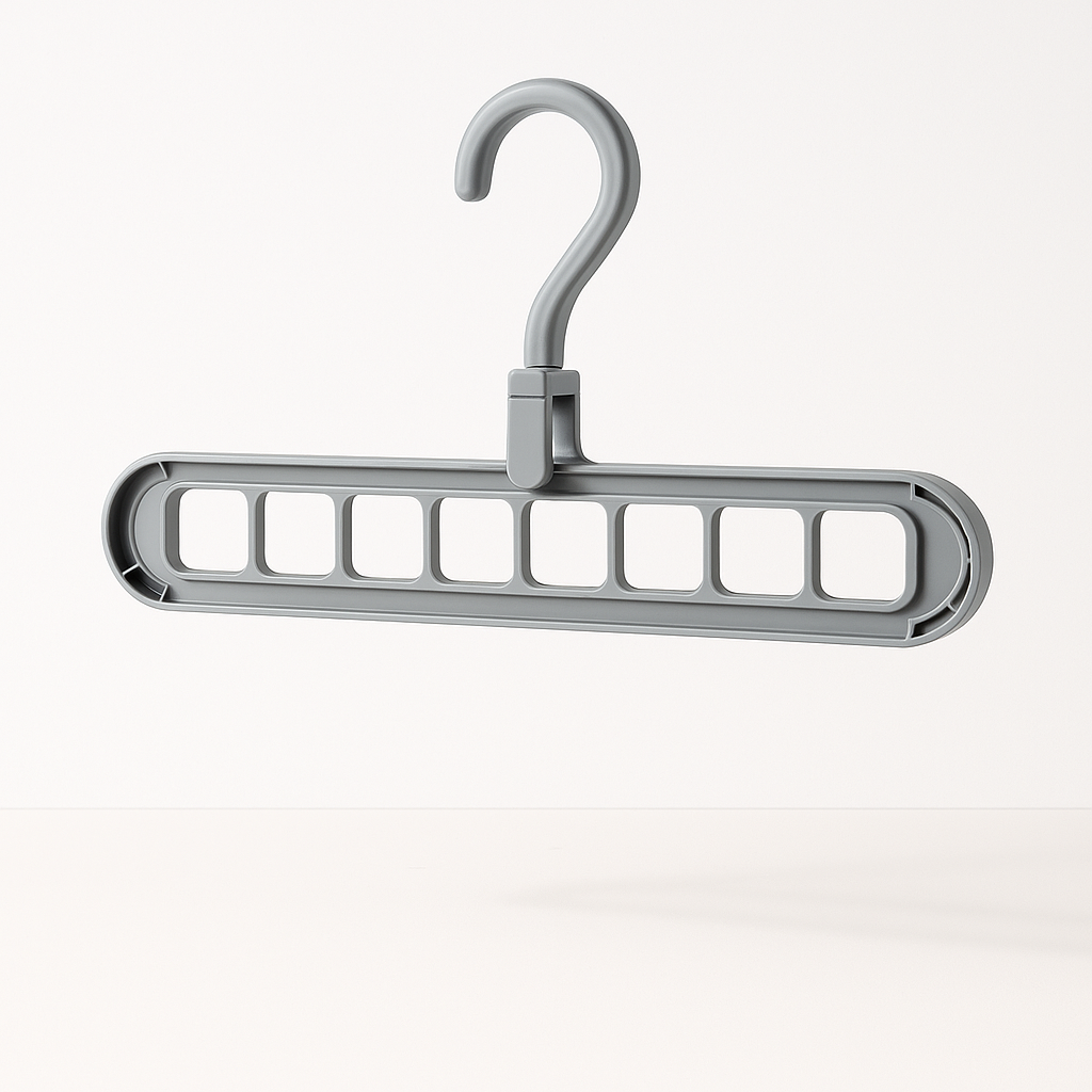 Lot de 10 Cintres Rotatif – Gagnez de l'espace !