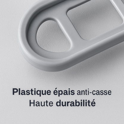 Lot de 10 Cintres Rotatif – Gagnez de l'espace !