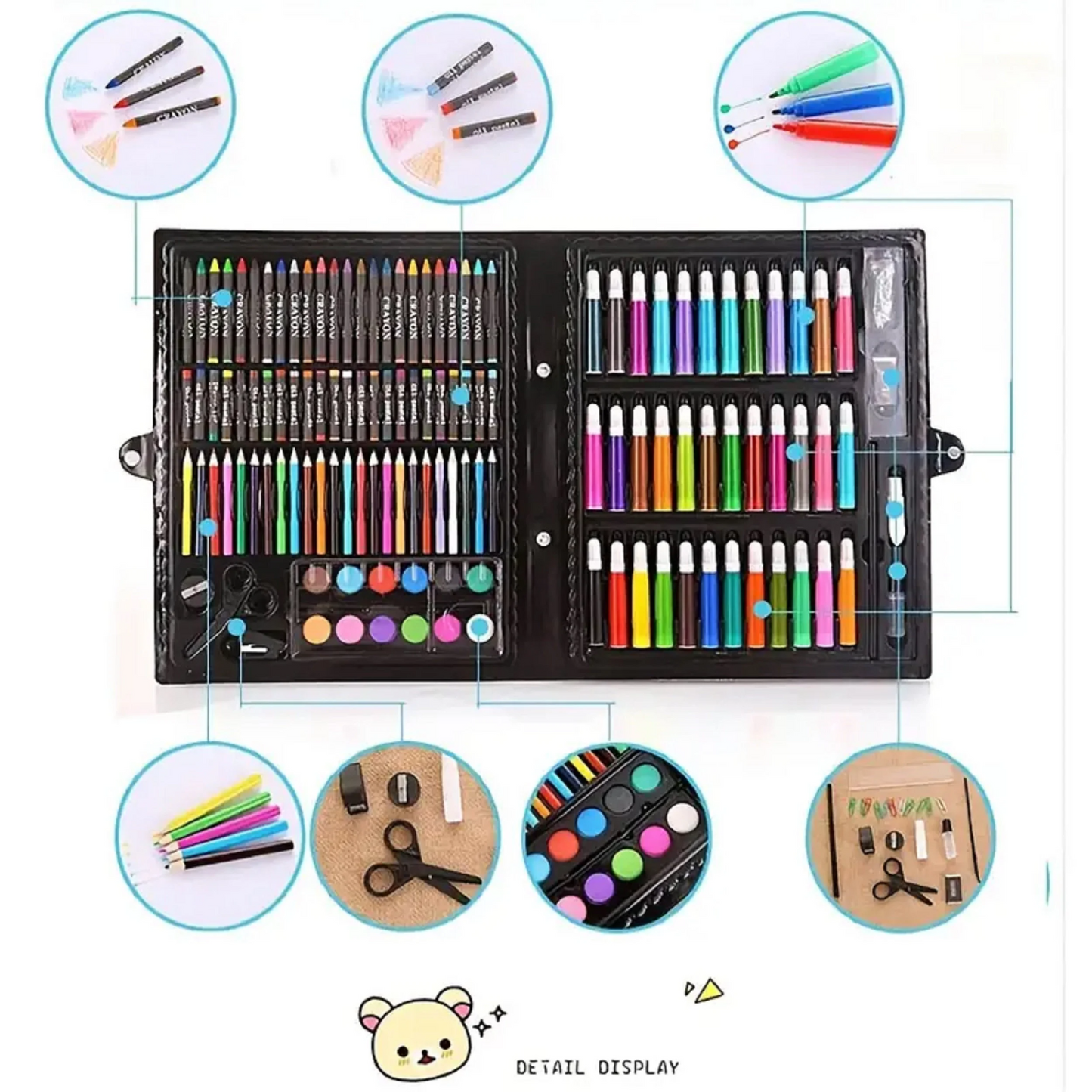 Kit de coloriage de 150 pièces