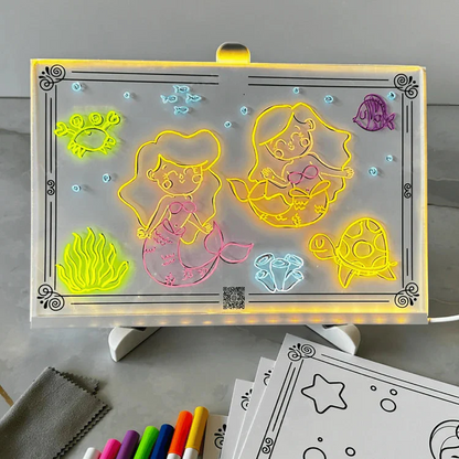 Tablette à dessin lumineuse