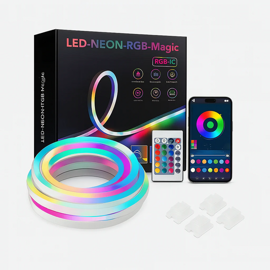 LED Néon Flexible - Multicolor & Bluetooth