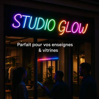 LED Néon Flexible - Multicolor & Bluetooth