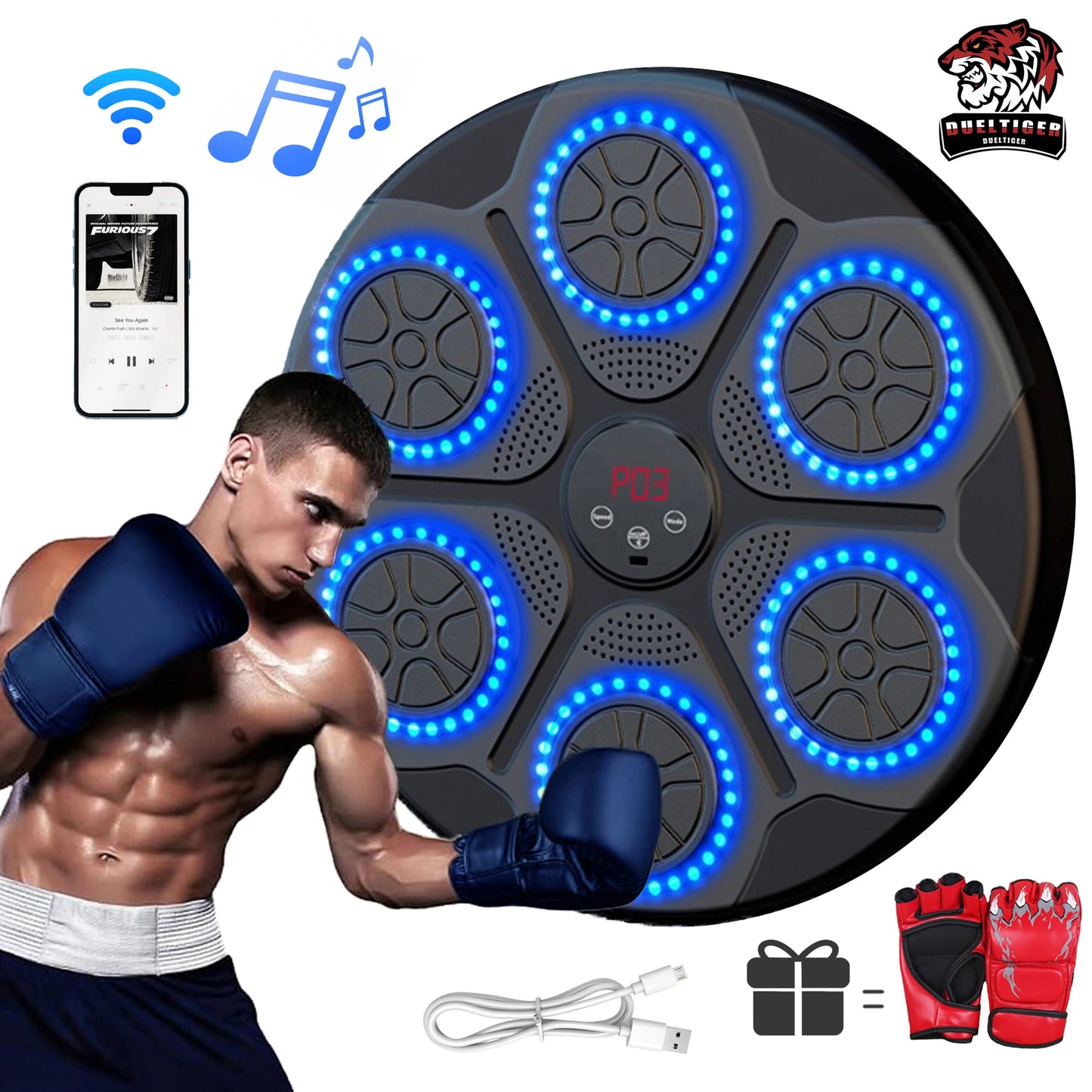 BoxPro™: Machine à musique Boxing