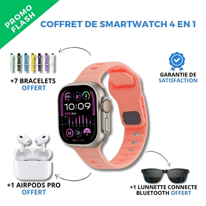 Coffret de Smart Watch 4 en 1